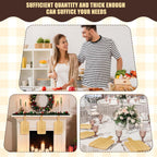 Lounsweer 6 Pcs Thicken Cutting Board Bulk Wood Board for Chopping Serving Charcuterie Material for Laser Engraving Mother' Day Wedding Housewarming Gift