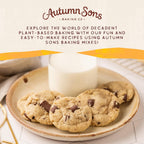 Autumn Sons Baking Co. Gluten Free Chocolate Chunk Cookie Mix. Vegan Plant Based Baking Mix. Free From 11 Common Allergens. Dairy Free, Nut Free, Soy Free, Non GMO 9.3 oz (Pack of 3)