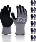 NP1001 Safety Work Gloves Comfort Stretch Fit Power Grip Smart Touch Durable Foam Coated
