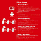 J WAY Instant Boba Bubble Pearl Variety Milk Tea Fruity Tea Kit with Authentic Brown Sugar Caramel Fruity Tapioca Boba, Ready in Under One Minute, Paper Straws Included - Gift Box - 10 Servings