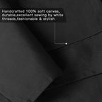 Mignongirl Crossback Apron with Pockets x2,Split Apron with Adjustable Straps,M-XXL