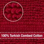 All-Clad Solid Kitchen Towels: Highly Absorbent, Super Soft Long Lasting - 100% Cotton, 17"x30" Tea Towels for Cleaning & Drying Dishes, Pans, Glassware, or Countertops, (2-Pack), Chili