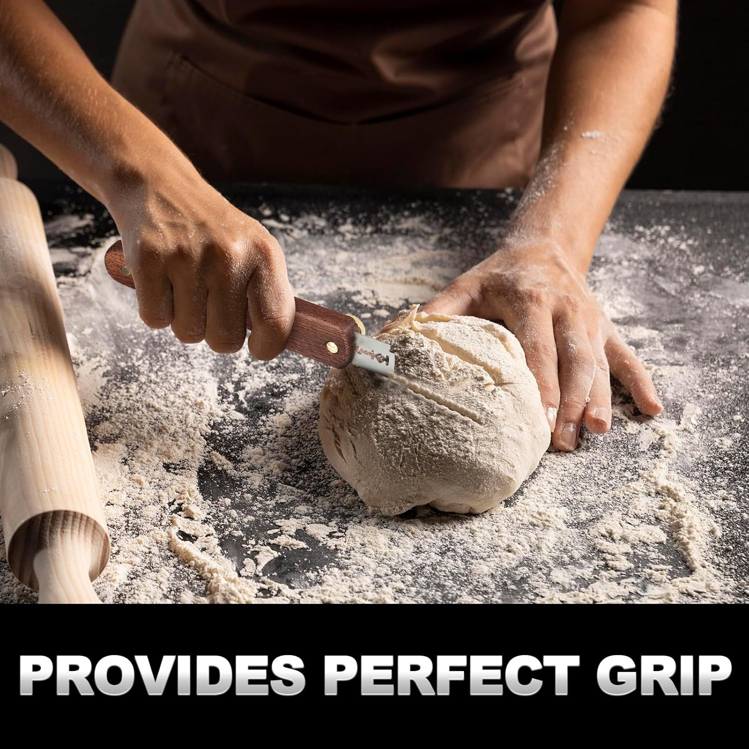 Magnetic Bread Lame Bread Scoring Tool,Sourdough Scoring Tool,Sourdough Bread Baking Supplies,Bread Scorer Tool for Bread Baking & Sourdough Baking,Bread Scorer with 5 Razor Blades