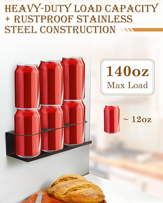 2 Pack Magnetic Tumbler Holder for Stanley 30 & 40 oz Cup - Strong Magnet - Water Bottle Organizer for Fridge, Cabinet, Office - Fit Stanley Cup Accessories