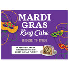 Community Coffee Mardi Gras King Cake Flavored 72 Count Coffee Pods, Medium Roast, Compatible with Keurig 2.0 K-Cup Brewers (Pack of 6, 72 Count)