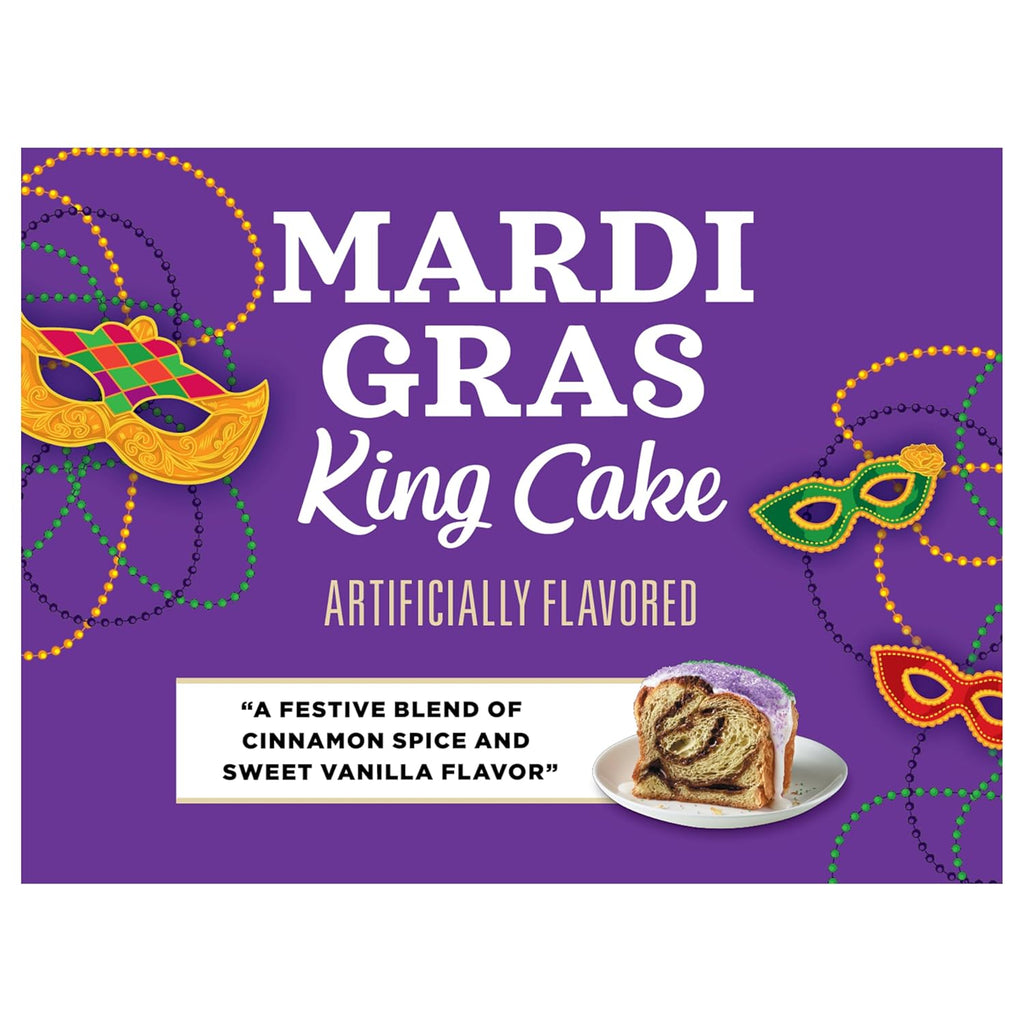Community Coffee Mardi Gras King Cake Flavored 96 Count Coffee Pods, Medium Roast, Compatible with Keurig 2.0 K-Cup Brewers, 24 Count (Pack of 4)