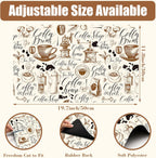 Dish Drying Mat - Absorbent Countertop Mat with Rubber Backing, Hide Stain, Dish Drainer Rack, 11.8 x 19.7 Inch