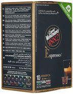 Caffe' Vergnano 1882 120 Count Oro Original Line Machine Compatible, Compostable Expresso Capsules, Arabica Medium Roast Coffee Pods with notes of Vanilla and Milk Chocolate, Intensity 4/10