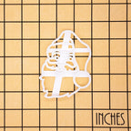 Santa Claus cookie cutter, 1 piece - Bakerlogy