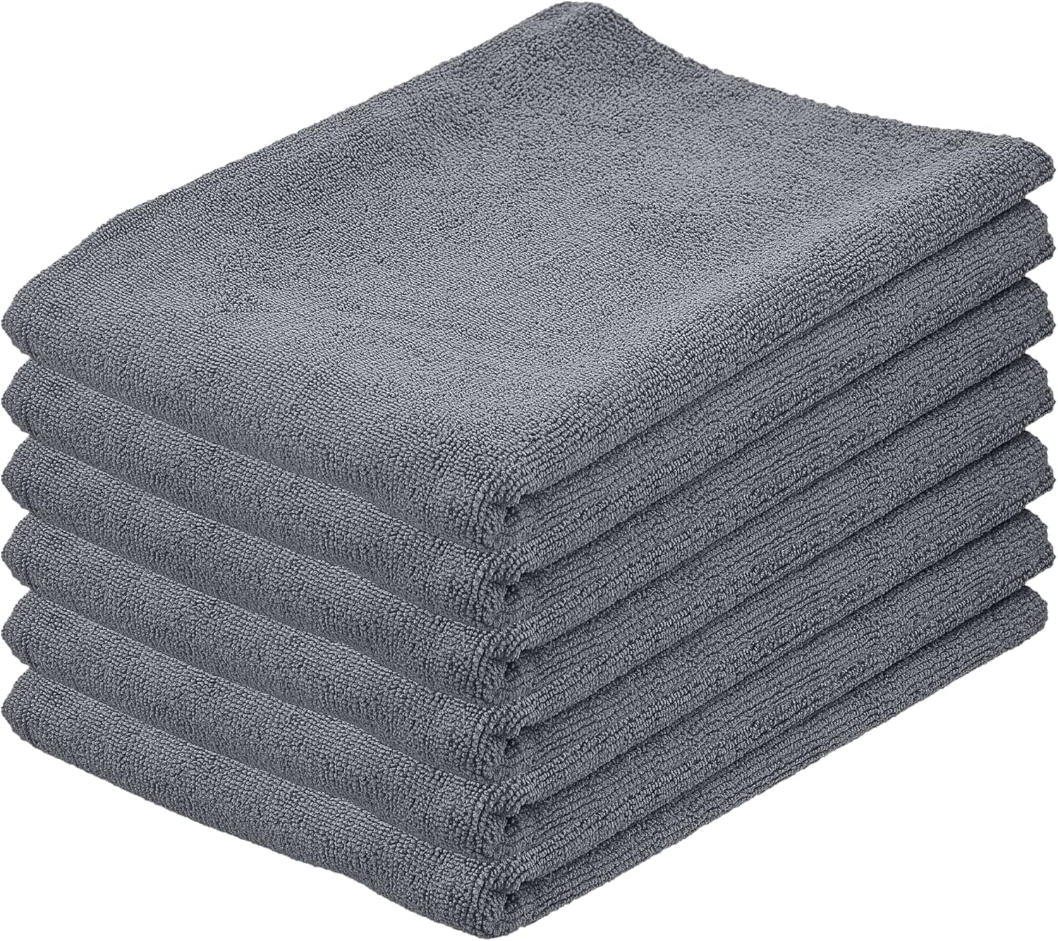 Superio Microfiber Squeegee Mopping Towel Extra Large Miracle Cloth 20 x 30 Streak Free Microfiber Floor Cloth-Rag for Cleaning House, Kitchen, Bathroom-Scratch Free- 6 Pack