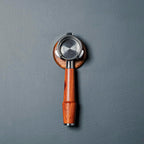 Wall Mounted Portafilter Holder Walnut Wall Rack Espresso Station Organizer Premium Espresso Machine Accessories/Secure & Easy Installation - Suits 51mm, 54mm & 58mm Portafilters