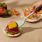 GIR: Get It Right Silicone Spatula Turner - 13-Inch Slate - Heat-Resistant & Non-Stick Core with Flexible Tip - Pancake Flipper - Dishwasher Safe