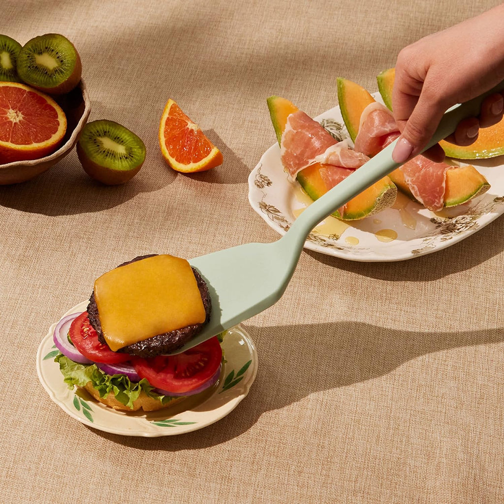 GIR: Get It Right Silicone Turner - Non-Stick Heat Resistant Silicone Spatula Turner for BBQs & Cookouts - Lifts, Flip, and Transfer Food Items - 13 Inch, Sprinkles