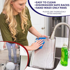 KITCHENATICS Aluminum Jelly Roll Pan 15x10 and Stainless Steel Rack Set, Baking Pan with Rack for Oven Cooking, Baking Sheet with Cooling Rack - Heavy Duty Sheet Pan and Bacon Rack