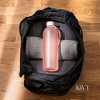 KIVY Slim Water Bottle 50oz [Lightweight & Shatterproof] - Reusable Tritan Water Bottle - Leak Proof Water Bottle for Women & Men - No Spill - Dishwasher Safe - Pink Water bottle