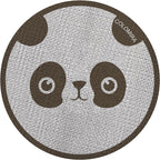 53.5mm Espresso Puck Screen, Lower Shower Screen, Metal Coffee Reusable Filter for 54mm Espresso Portafilter Basket, 1.7 Thickness(Panda)