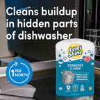 Lemi Shine Natural Dishwasher Cleaner - Dishwasher Cleaner and Deodorizer Powered by Citric Acid and a Natural Fresh Lemon Scent (1 Count)