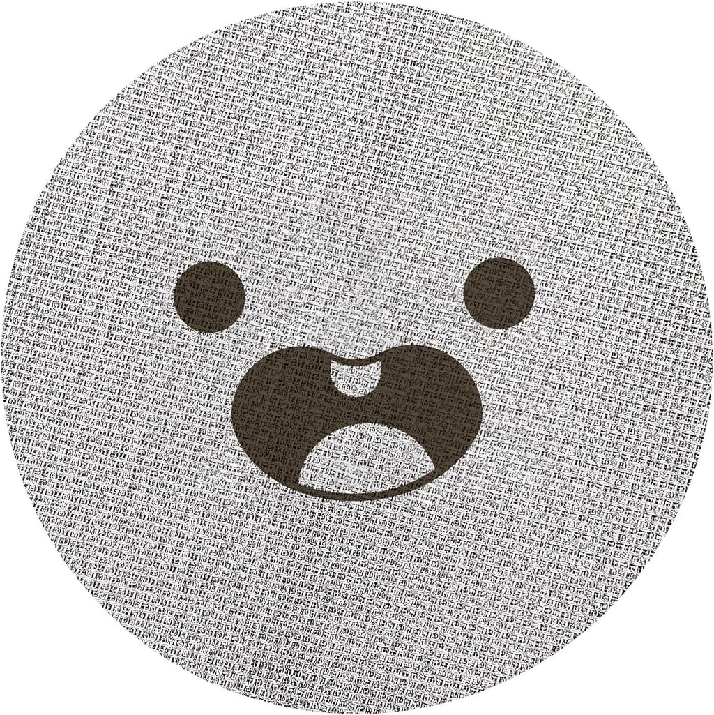 58.5mm Espresso Puck Screen, Lower Shower Screen, Metal Coffee Reusable Filter for 58mm Espresso Portafilter Basket, 1.7 Thickness(Happy)