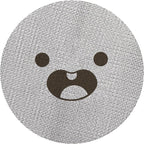 51mm Espresso Puck Screen, Lower Shower Screen, Metal Coffee Reusable Filter for 51mm Espresso Portafilter Basket, 1.7 Thickness(Happy)