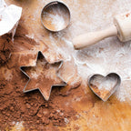 Metal Cookie Cutters Set 24 Pieces, Cookie Cutter -Heart, Star, Round, Flower, Animals for Valentine'S Day Christmas Holiday