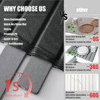 Stone Drying Mat for Kitchen Counter-Super Absorbent PU Dish Drying Mat, Quick Dry Stone Mat Kitchen for Dishes, Bottles & Cups, Large Foldable Stone Dish Drying Mat, Non-Slip Kitchen Mat