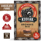 Kodiak Cakes Chocolate Fudge Brownie Mix, 14.8 Ounce Boxes (Pack of 6)