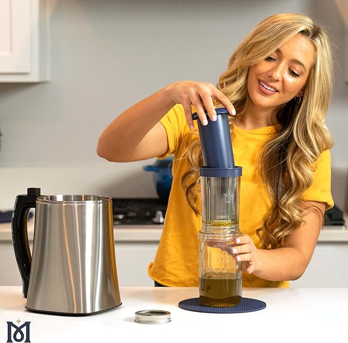 Magical Butter MB2E Plus Bundle – Infuser Machine with Filter Press & Spatulas for Easy Straining, Mixing & Cleanup