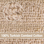 All-Clad Solid Kitchen Towel: Highly Absorbent, Super Soft Long Lasting - 100% Cotton, 17"x30" Tea Towel for Cleaning & Drying Dishes, Pans, Glassware, or Countertops, (1-Pack), Cappuccino