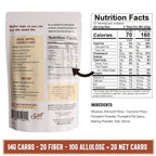 Sweet Logic Keto Baking Mix - Pumpkin Spice Muffin - Gluten-Free - Dairy Free - Diabetic-Friendly - High Protein - Allulose - Stevia - Low Sugar - Low Carb - Quick 20-Minute Prep (1-2G Carbs Per Serving)