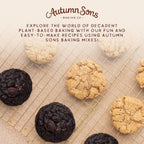 Autumn Sons Baking Co. Gluten Free Double Chocolate Chunk & Oatmeal Cinnamon Cookie Mix Combo Pack. Vegan Plant Based Baking Mix. Free From 11 Common Allergens. 9.3 oz (Pack of 2)