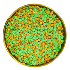 St. Patricks Day Sequins Edible Funfetti Sprinkles Pastel Confetti Confetti Sequins Quin Sprinkles Carnival Sprinkles Decorating Perfect for Cakes,Cupcakes,Desserts Toppings 3OZ