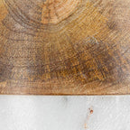 Creative Co-Op Mango Wood and Marble Bottle Holder (Pack of 8)