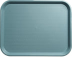 CFS Cafe Plastic Fast Food Tray, 14" x 18", Slate
