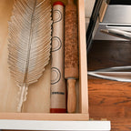 Macaron Silicone Baking Mats - Set of 2 - Full Size - 16.5 x 24, Non-Stick Macaron Mat for Perfect Baking - Dishwasher & Oven Safe, Ideal for Macarons, Cookies, Bread, Red Border