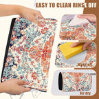 Persian Vintage Boho Carpet Coffee Mat Dish Drying Mat for Kitchen Counter Absorbent Hide Stain Rubber Backed Coffee Bar Accessories Fit Under Espresso Machine Dish Drainer 15.7 x 23.6 Inch