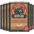 Kodiak Cakes Power Cakes, Pancake & Waffle Mix, Chocolate Chip, High Protein,100% Whole Grains (Pack of 6)