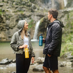 Super Sparrow Insulated Water Bottle - 17 Oz / 25 Oz / 32 Oz - Standard Mouth FlipFlow Flask - BPA Free, Leak Proof Drink Bottle- Ergonomic Straw Water Bottles for Work, Gym, Travel, Sports