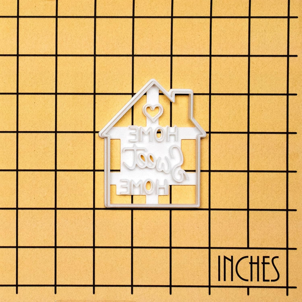 Housewarming Home Sweet Home cookie cutter, 1 piece - Bakerlogy