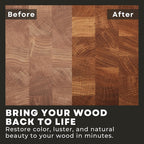 Butcher Block Ultimate Care Kit - Includes Cutting Board Oil, Wax, Wood Spray Cleaner, Bench Scraper, LG Applicator, 3 Cloths - for Butcher Block Countertops and Large Cutting Boards