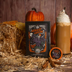 Bones Coffee Company Jacked 'O' Lantern, Pumpkin Spice Flavored Coffee Pods, Low Acid Medium Roast Single-Serve Bones Cups, Compatible with 1.0 & 2.0 K-Cups Brewers Coffee Maker, 12 Count
