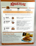 Krusteaz Baking Mix, Pumpkin Spice Complete Pancake Mix, Light & Fluffy, Made with Real Pumpkin & No Artificial Flavors or Preservatives, 16 OZ Box (Pack of 4)