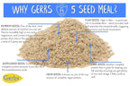 Gerbs Pumpkin Seed Meal 2 lbs. | Finely Ground, No Additives, Resealable Bag | Rich, Earthy Texture for Baking & Blending | Top 14 Allergen-Free