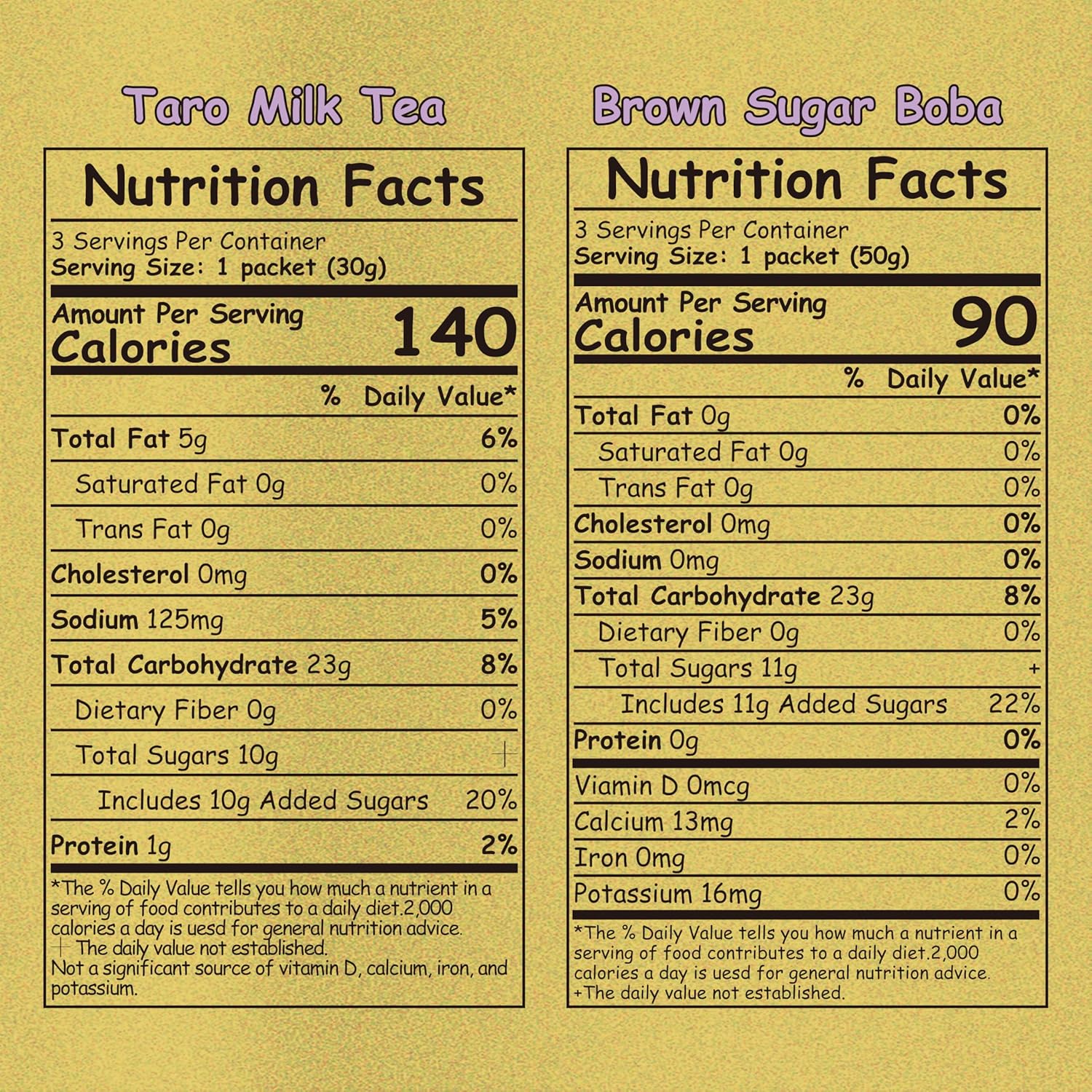 Boba Moo Mini Premium Boba Tea Kit With Taro Milk Tea Flavor - Only 10,000 Kits Yearly, Small Batch Bubble Tea Kit With Exceptional Taste & Chewiness, Vegan, Lactose-Free, 3 Servings