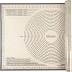 Silicone Baking Mat 36x24 Inch Nonstick Pastry Mat Perfect for Dough Mat, Pastry Board, Kitchen Counter Mat - For Dough, Pastry, Pie Crust, Fondant, Cookies, Bread, Pasta/Pizza, Grey