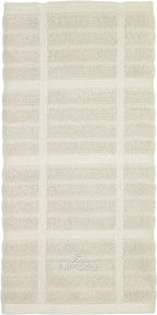 All-Clad Solid Kitchen Towel: Highly Absorbent, Super Soft Long Lasting - 100% Cotton, 17"x30" Tea Towel for Cleaning & Drying Dishes, Pans, Glassware, or Countertops, (1-Pack), Almond