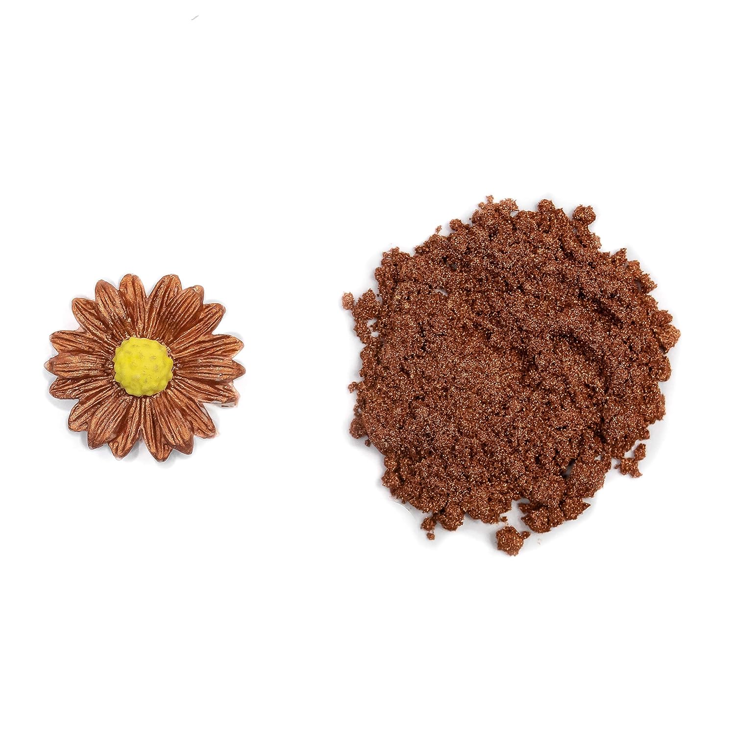 Copper Edible Luster Dust | 6 Grams Food Grade Cake Dust Shimmer Powdered, Edible Metallic Powder Food Coloring for Cake Decorating, Chocolates, Fondant, Drinks, Painting, Vegan