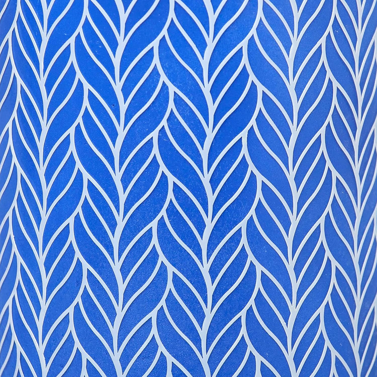 Cake Baking Stencil - Seamless Delicate Pattern for Decorating Tall Double Barrel Cake to Use with Buttercream, Royal Icing, Ganache, Paint, Airbrush (BRIDA)