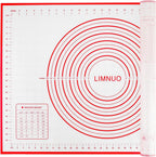 Silicone Baking Mat，Non Stick Rolling Dough with Measurements for Pie Pizza Cookies Fondant Making，Extra Thick Non Slip Silicone Pastry Mat