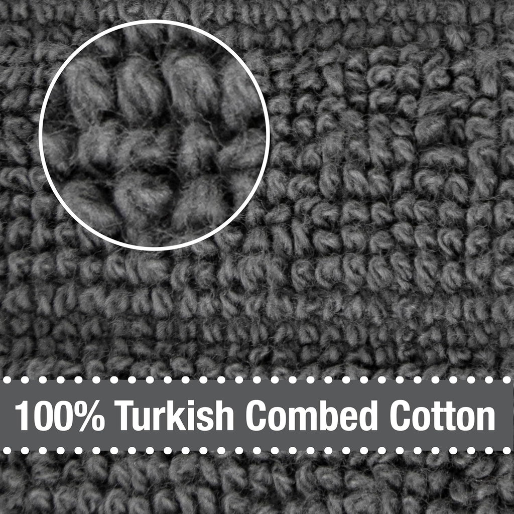 All-Clad Solid Kitchen Towels: Highly Absorbent, Super Soft Long Lasting - 100% Cotton, 17"x30" Tea Towels for Cleaning & Drying Dishes, Pans, Glassware, or Countertops, (2-Pack), Pewter