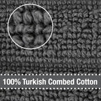 All-Clad Solid Kitchen Towels: Highly Absorbent, Super Soft Long Lasting - 100% Cotton, 17"x30" Tea Towels for Cleaning & Drying Dishes, Pans, Glassware, or Countertops, (2-Pack), Pewter